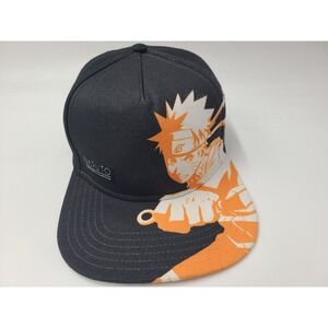 Naruto Shippuden Collection Snapback Hat Cap Japan Anime Men Women Black Orange